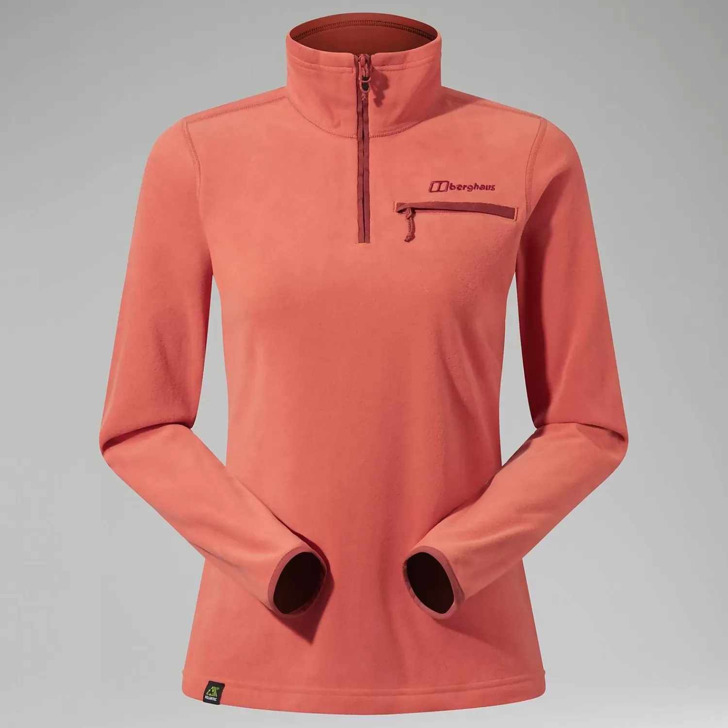 Berghaus Everyday | Fleece-Prism 2.0 Micro Half Zip Fleece für Damen - Rot