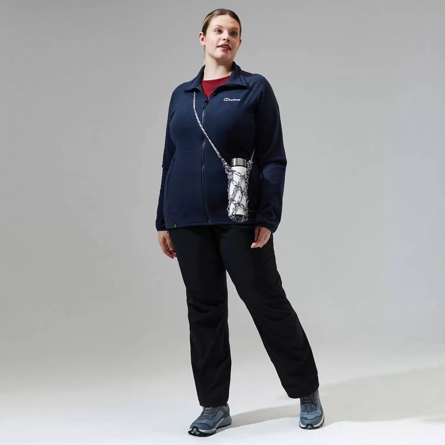 Berghaus Everyday | Fleece-Prism 2.0 Micro InterActive Fleece für Damen - Dunkelblau Blue