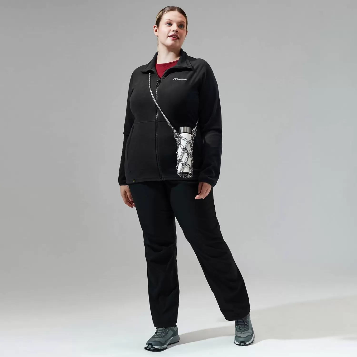 Berghaus Fleece-Prism 2.0 Micro InterActive Fleece für Damen - Schwarz