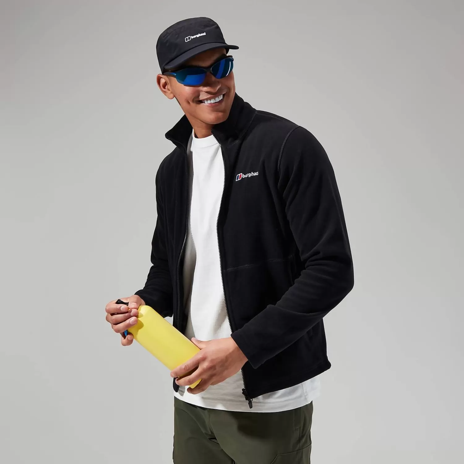 Berghaus Everyday | Fleece-Prism Micro Polartec InterActive Jacken für Herren - Schwarz