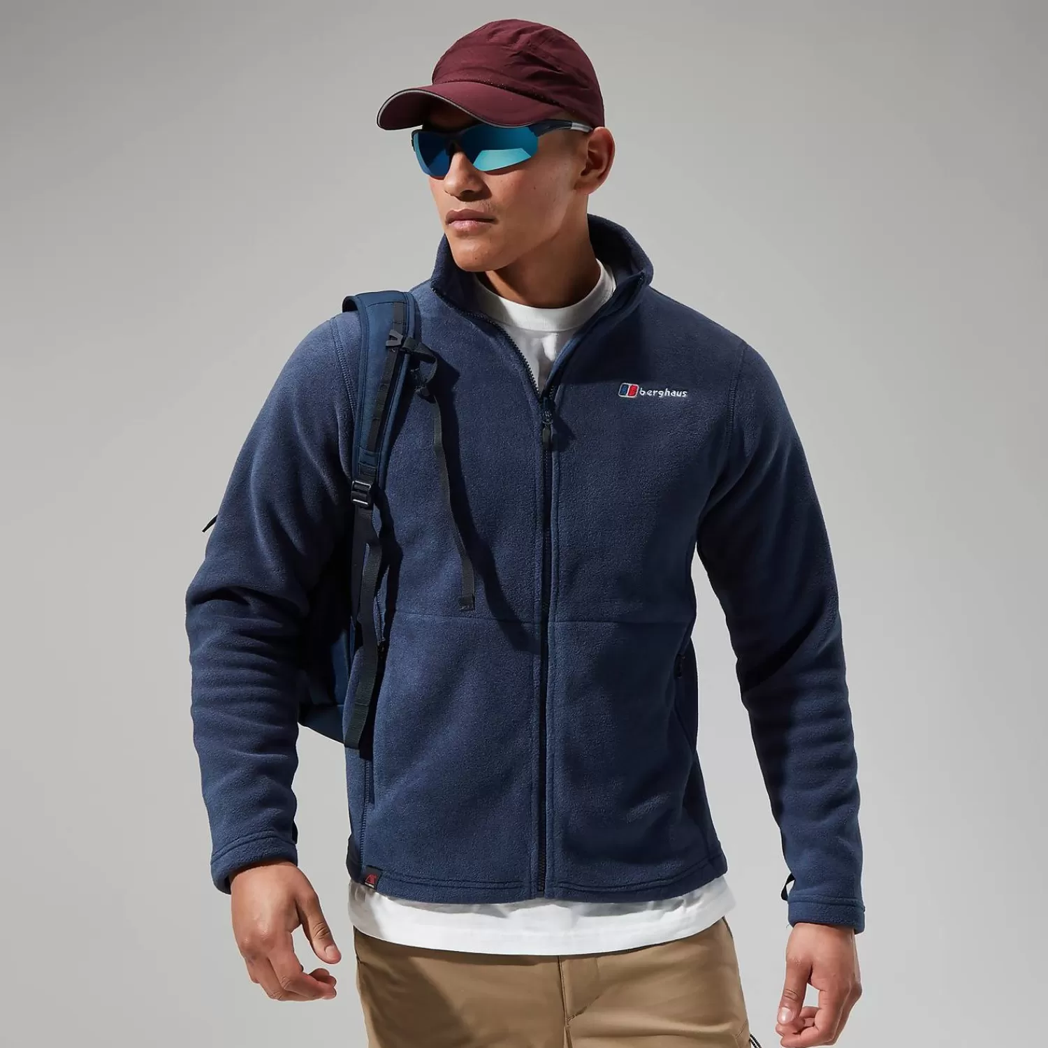 Berghaus Everyday | Fleece-Prism Polartec InterActive Jacken für Herren - Dunkel Blau