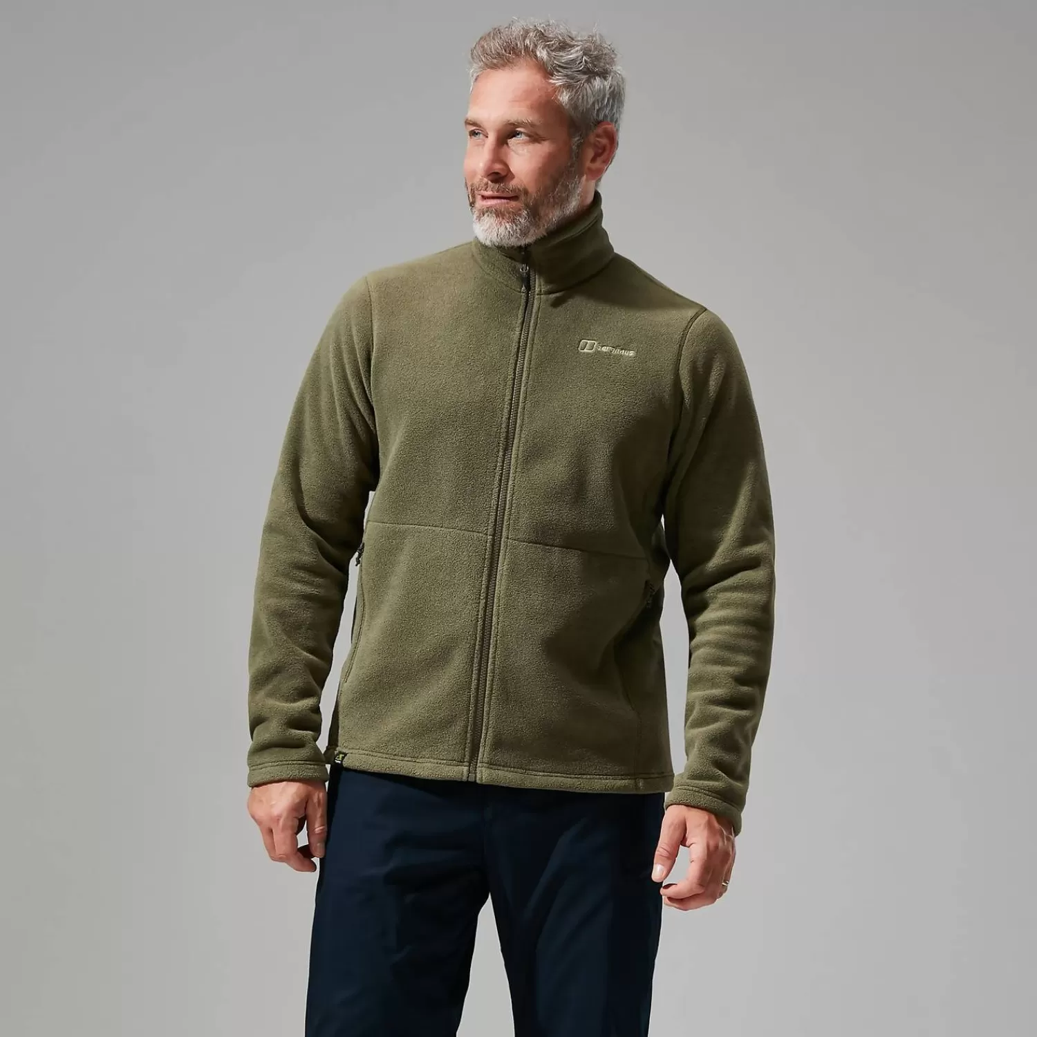 Berghaus Fleece-Prism Polartec InterActive Jacken für Herren - Dunkelgrün Dark Green