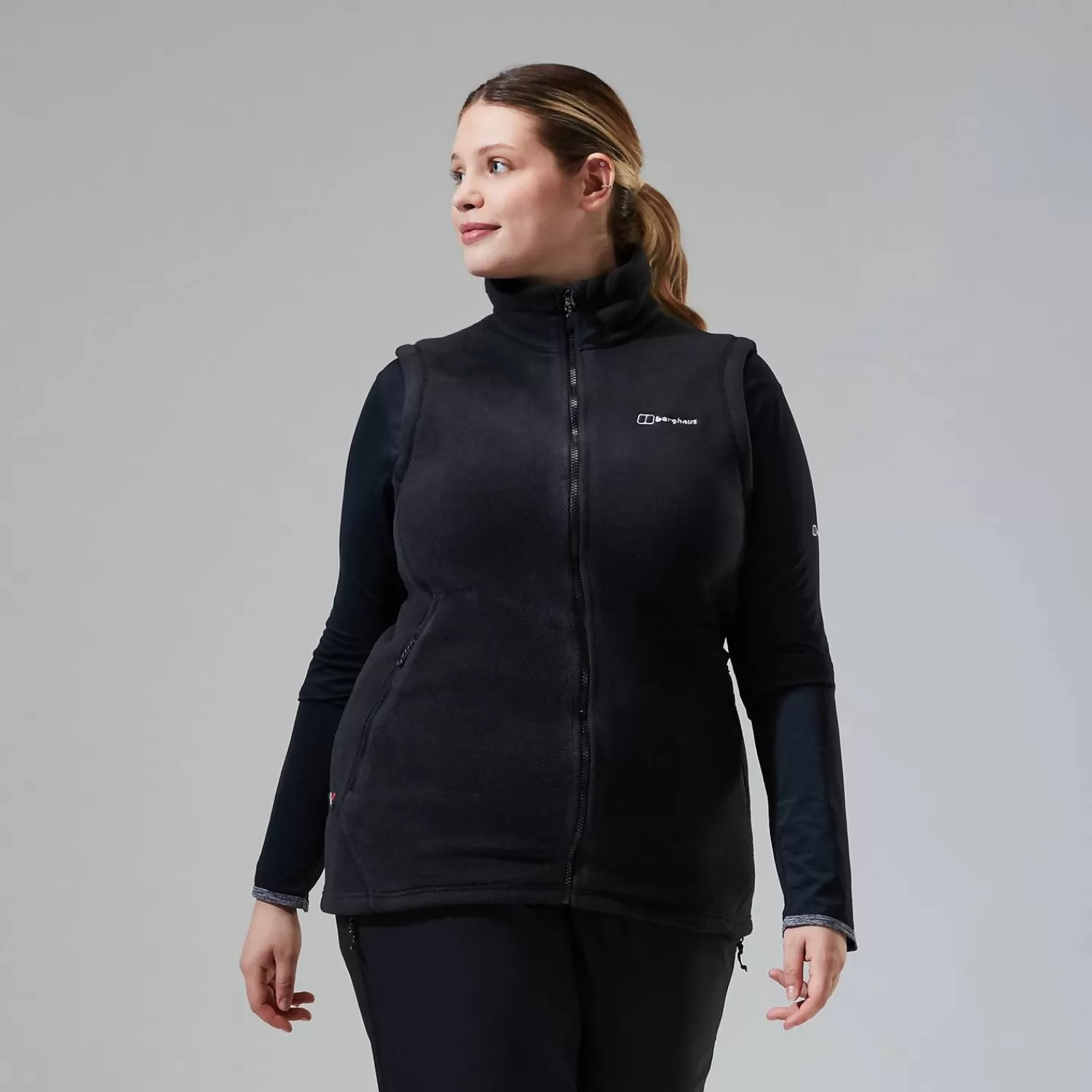 Berghaus Everyday | Fleece | Westen-Prism Polartec InterActive Weste für Damen - Schwarz