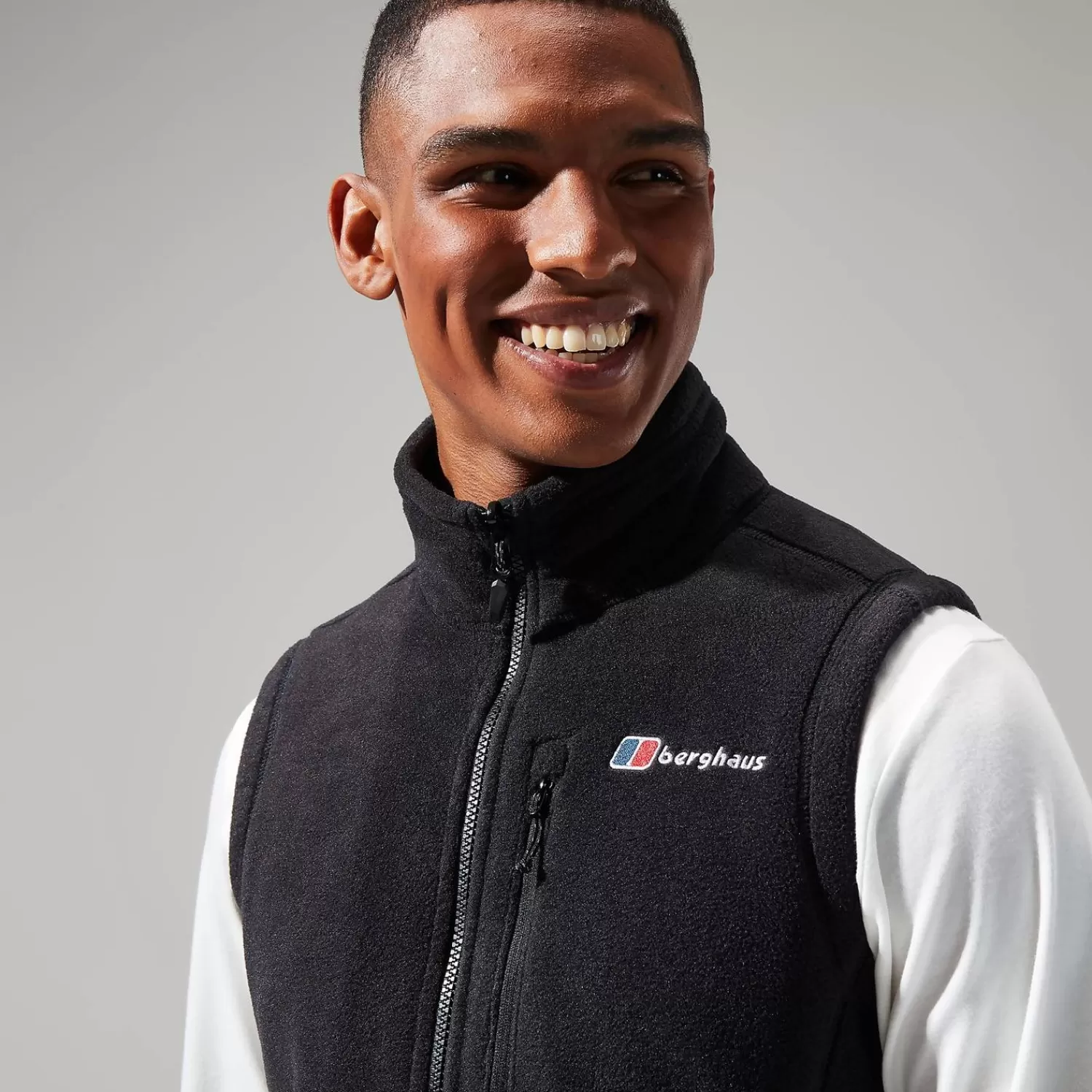 Berghaus Everyday | Fleece | Westen-Prism Polartec InterActive Weste für Herren - Schwarz