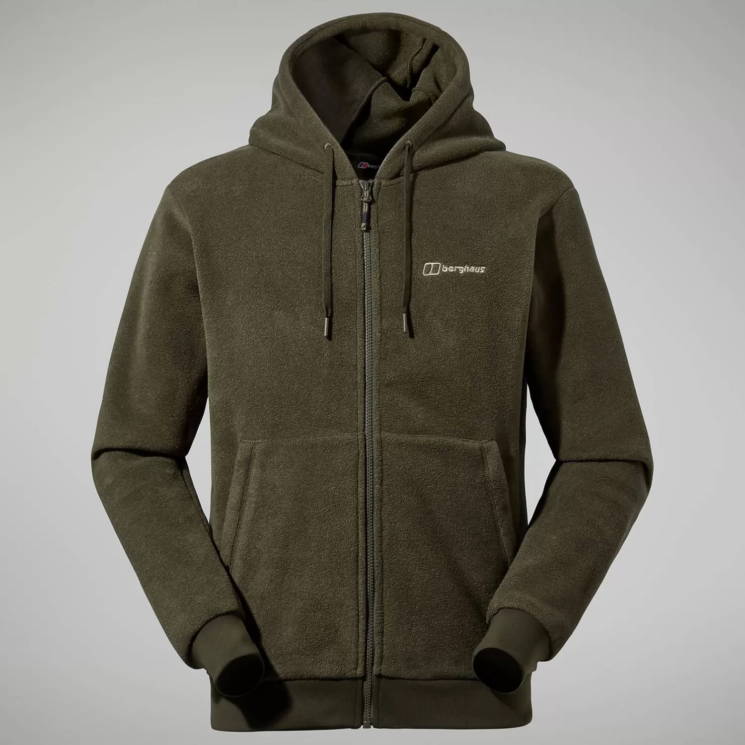 Berghaus Fleece-Prism Polartec KapuzenJacken für Herren - Dunkelgrün