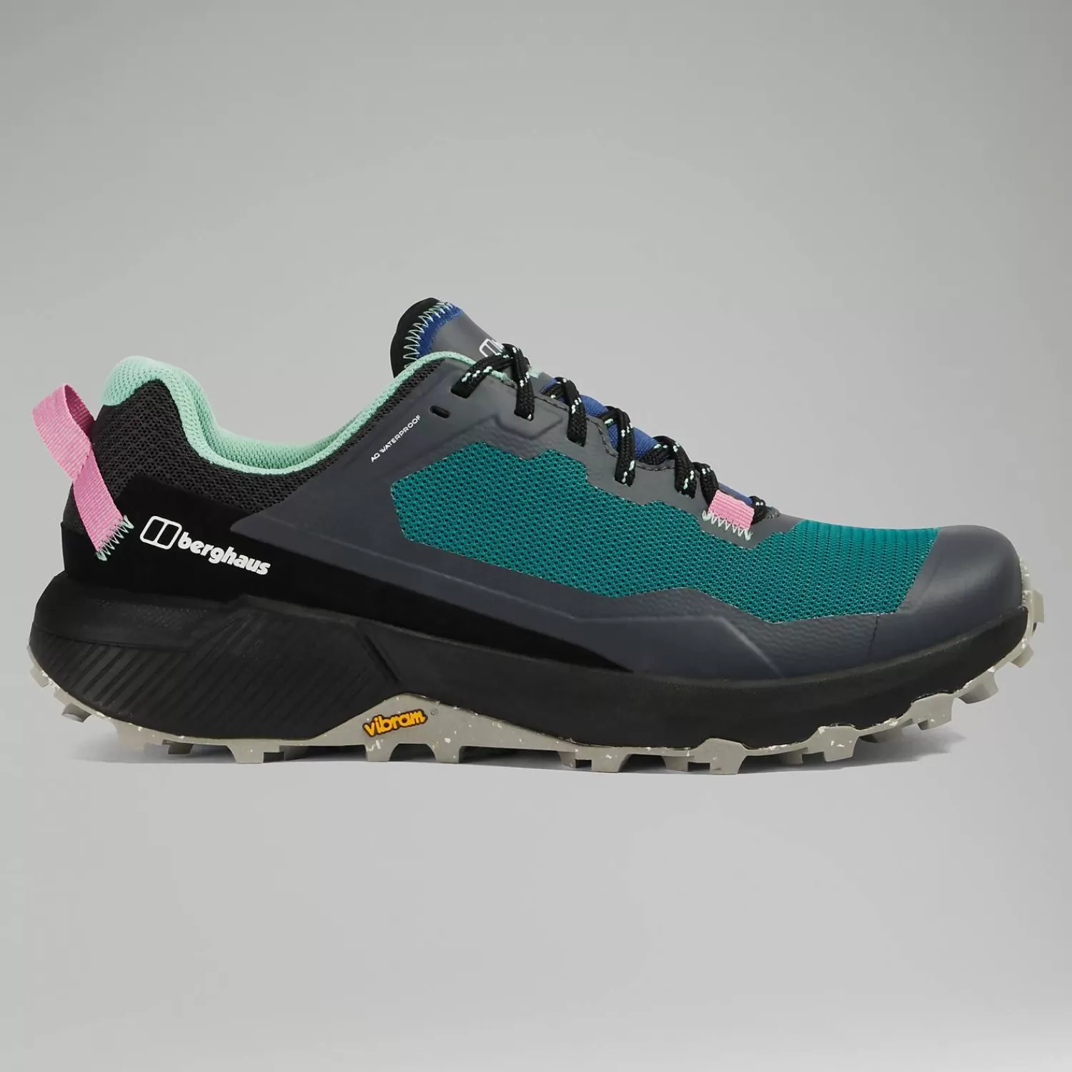 Berghaus Wanderschuhe-Revolute Active Schuhe für Damen - Schwarz/DunkelTürken Black/Dark Turquoise