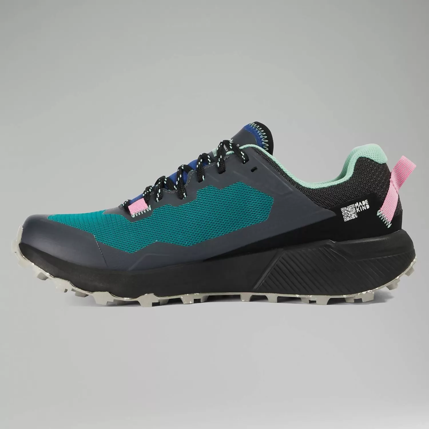 Berghaus Wanderschuhe-Revolute Active Schuhe für Damen - Schwarz/DunkelTürken Black/Dark Turquoise