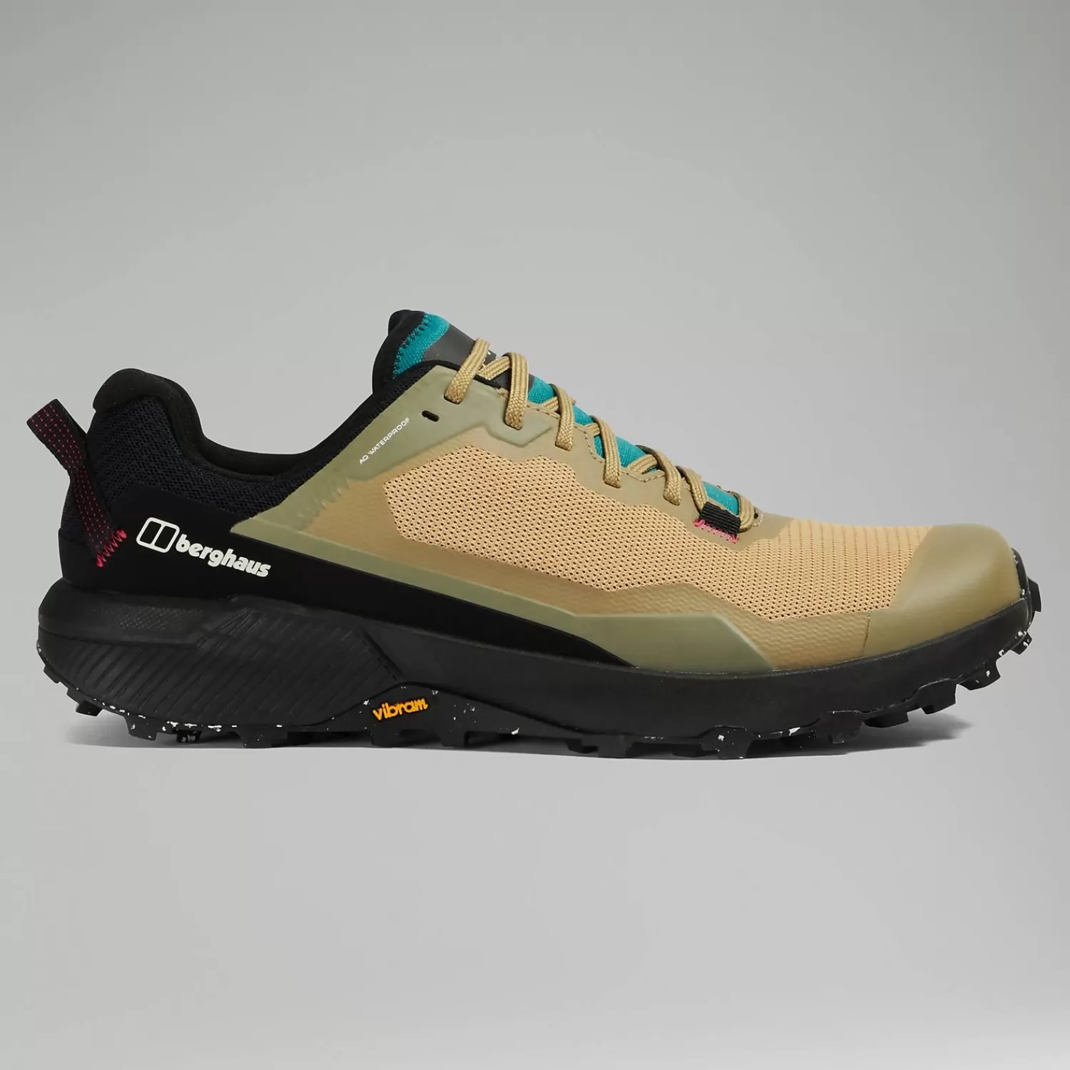 Berghaus Wanderschuhe-Revolute Active Schuhe für Herren - Dunkles Türkis/Weiß