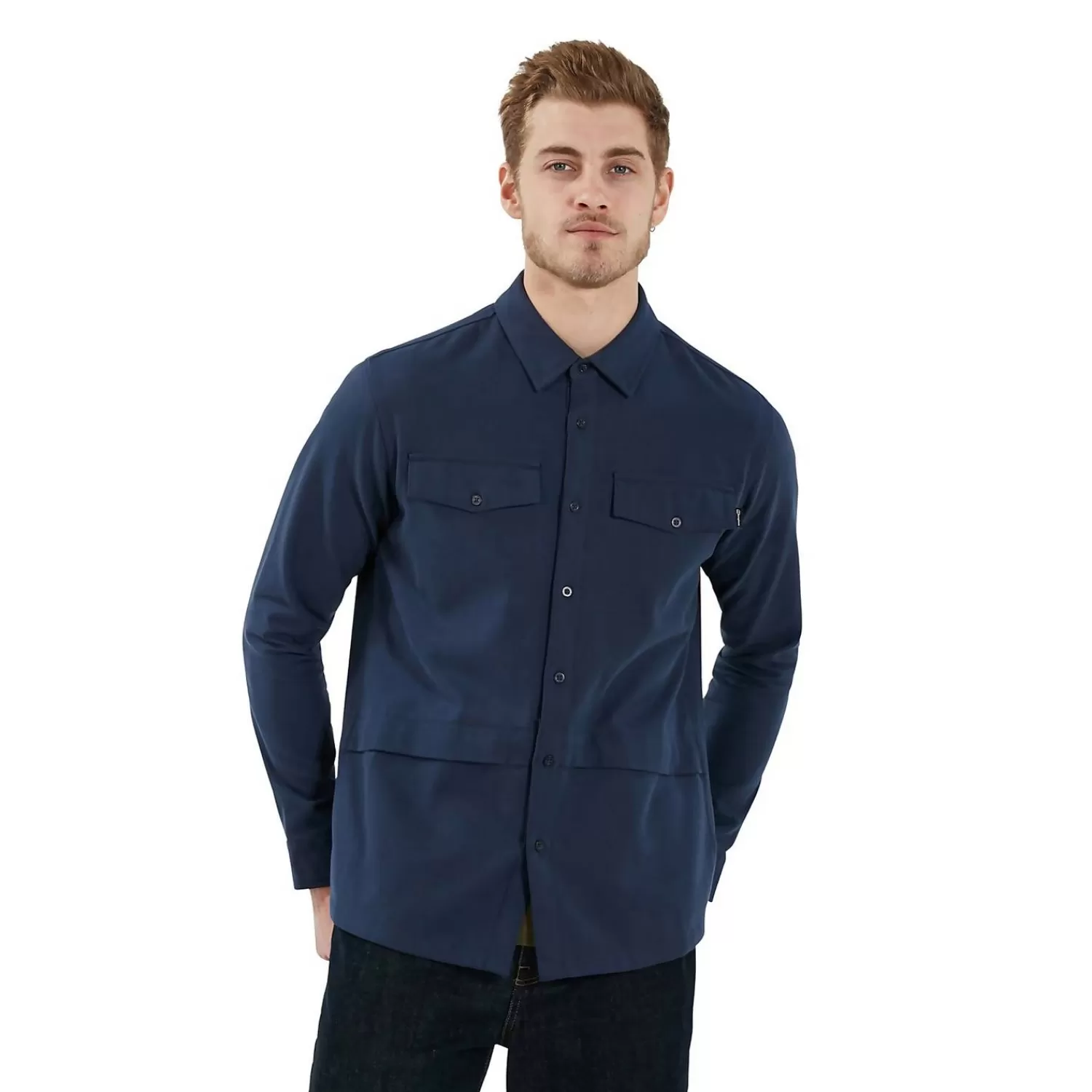 Berghaus Everyday-Skawton Long Sleeve Shirt für Herren - Dunkelblau Blue