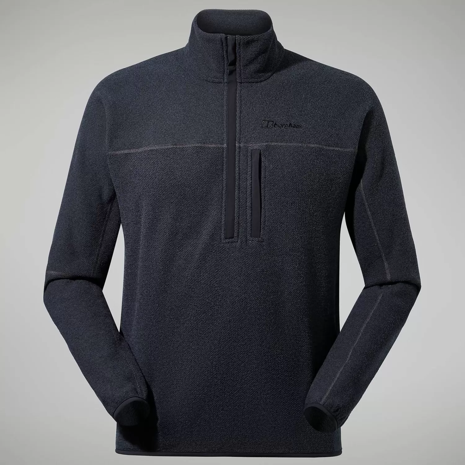 Berghaus Everyday | Fleece-Stainton 2.0 Half Zip Fleece für Herren - /Grau Schwarz