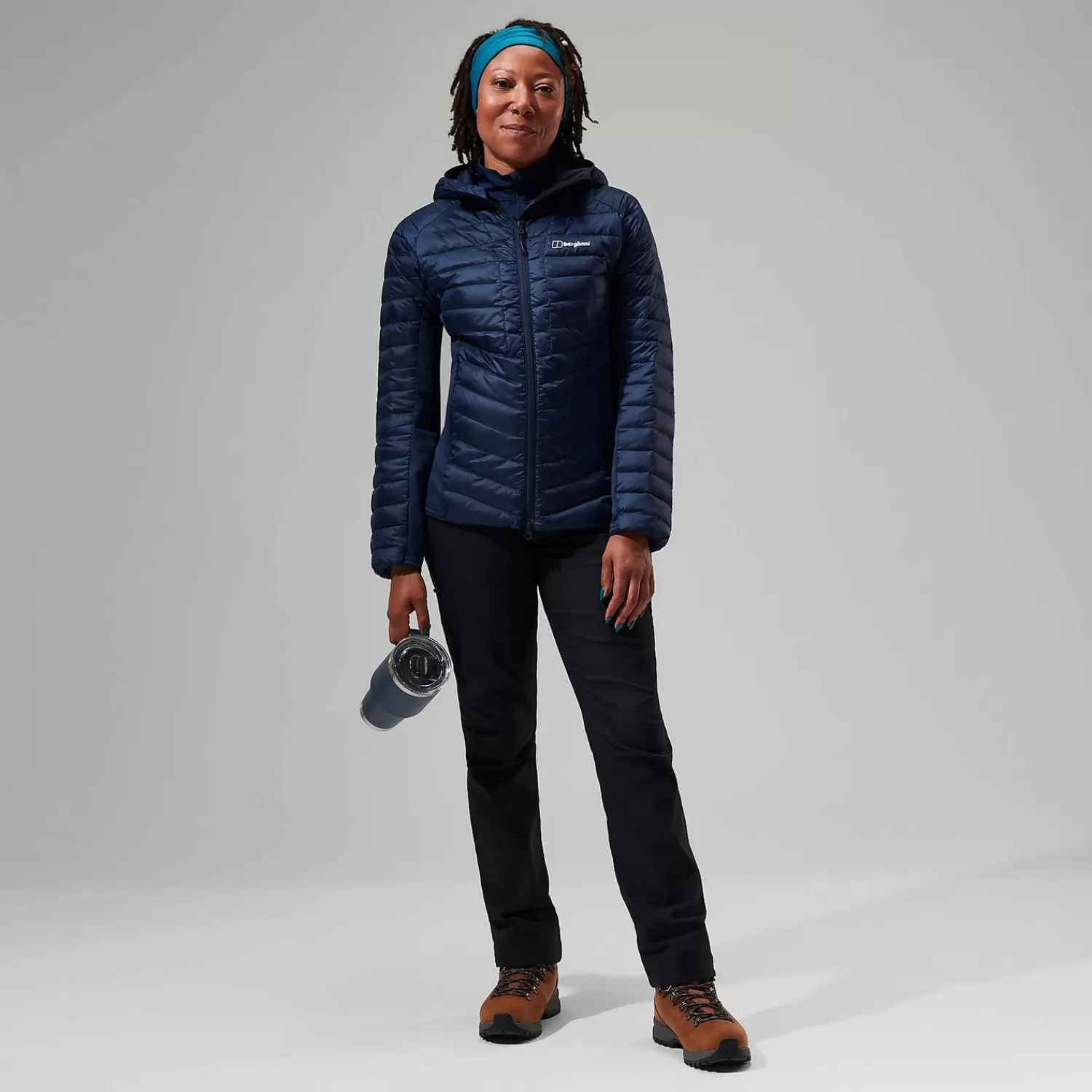 Berghaus Wandern & Trekking | Isolierend-Tephra Stretch Reflect 2.0 Hoodie für Damen - Dunkelblua