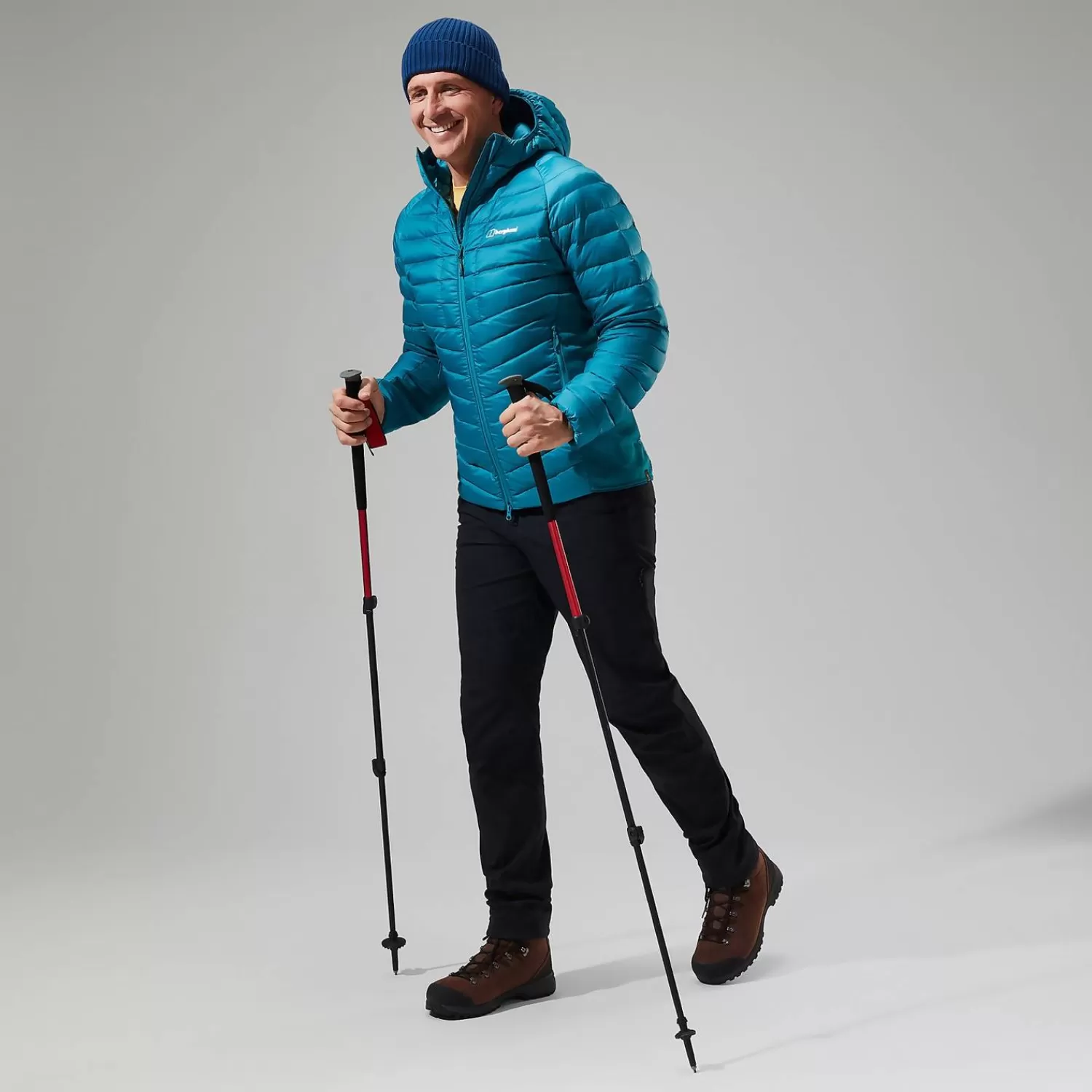 Berghaus Isolierend-Tephra Stretch Reflect 2.0 Hoodie für Herren - Türkis Turqoise