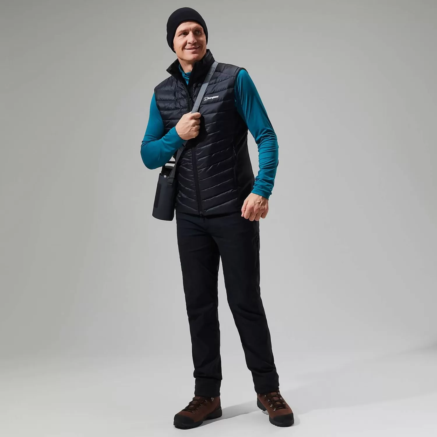 Berghaus Wandern & Trekking-Tephra Stretch Reflect 2.0 Weste für Herren - Schwarz