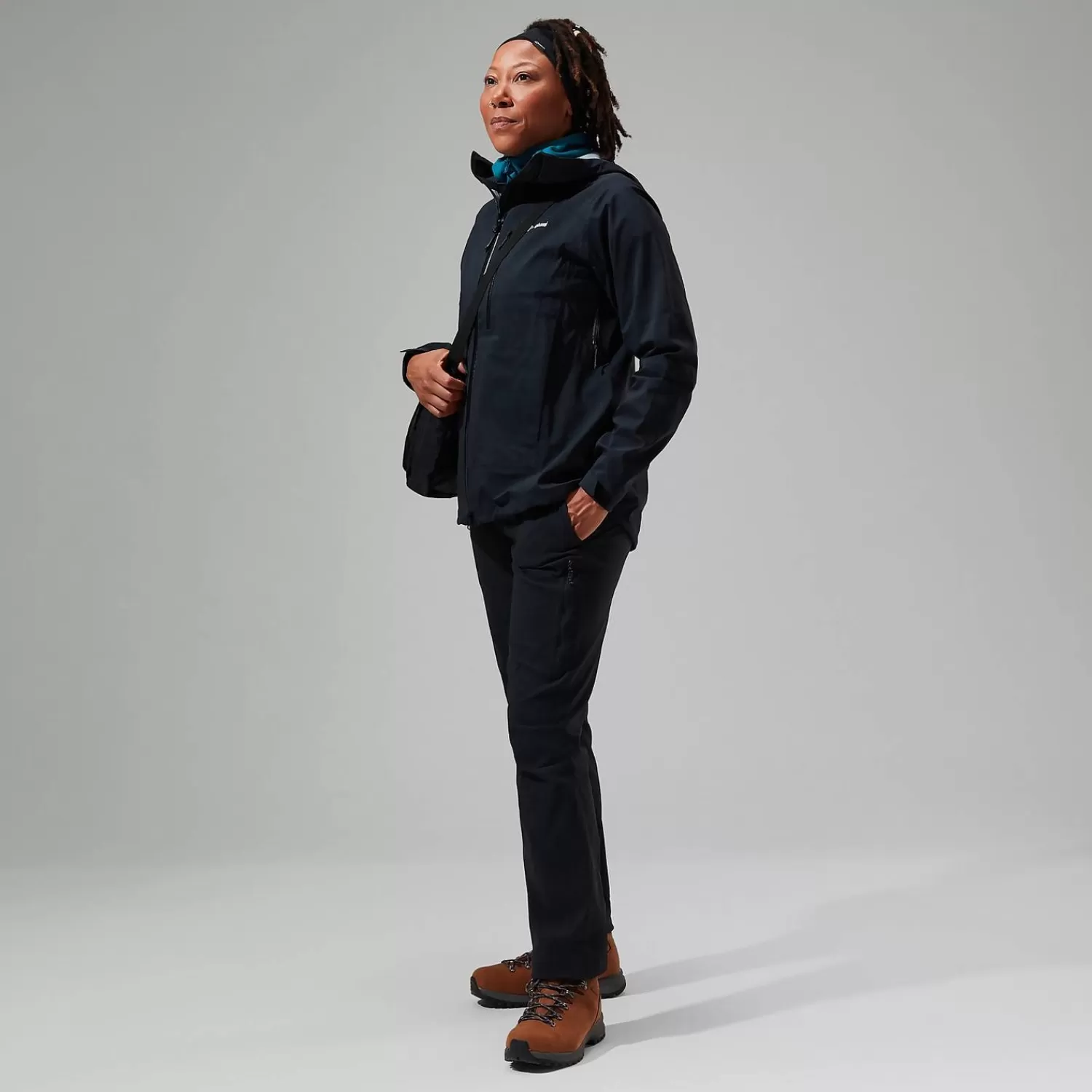 Berghaus Wandern & Trekking | Wasserdicht-Truda Flex Waterproof Jacke für Damen - Schwarz