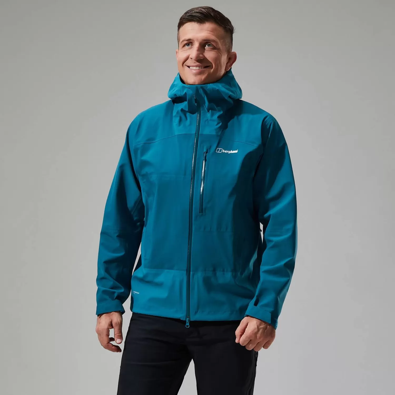 Berghaus Wasserdicht-Truda Flex Waterproof Jacke für Herren - Dunkeltürkis Dark Turquoise